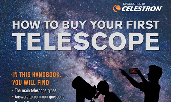 Main telescope types.  Answers to common questions.  What to look at first.