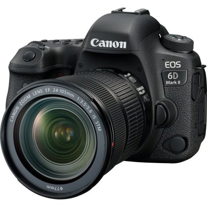 Canon EOS 6D Mark II DSLR Camera with 24-105 STM Lens