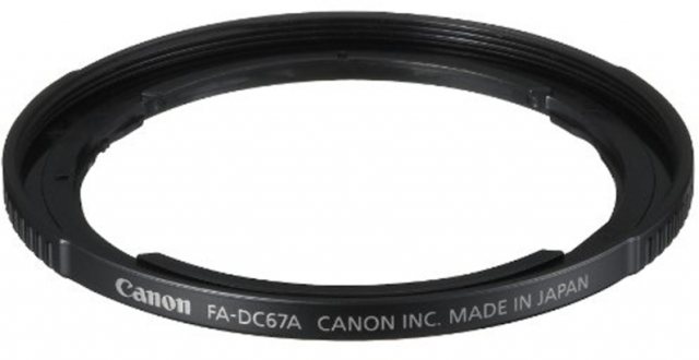 Canon 67mm Filter Adapter FA-DC67A