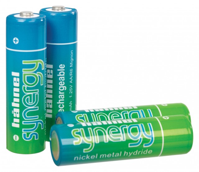 Hahnel Synergy AA 2500mah x4, pre-charged