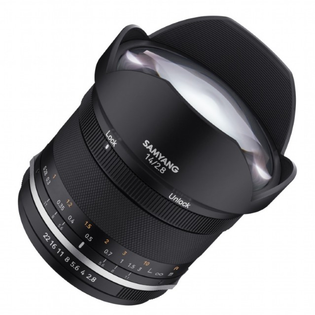 Samyang MF 14mm f2.8 MkII lens for Nikon