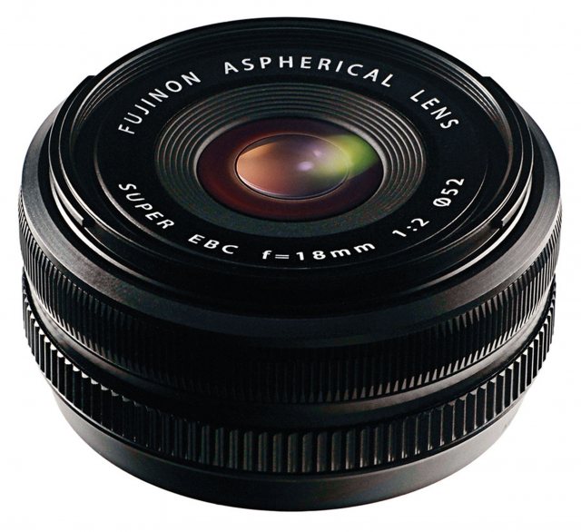 Fujifilm XF 18mm f2 lens