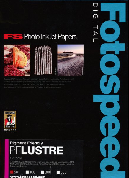 Fotospeed PF Lustre Paper, 275gsm, 5x7in - 100 sheets