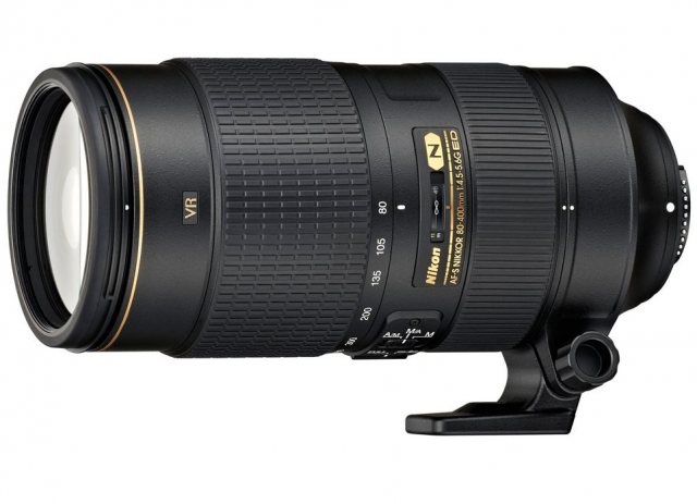 Nikon AF-S 80-400mm f4.5-5.6G ED VR lens