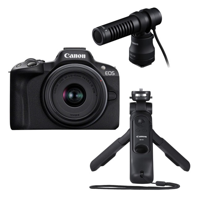 Canon Canon EOS R50 with RF-S 18-45mm lens, Creator kit