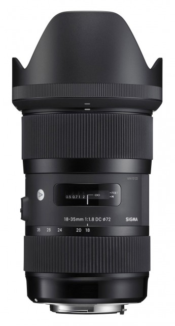 Sigma 18-35mm f1.8 OS HSM lens for Nikon