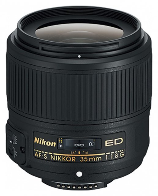 Nikon AF-S 35mm f1.8G ED lens