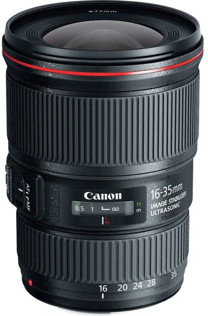 Canon EF 16-35mm f4L IS USM lens