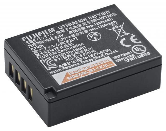 Fujifilm NP-W126S Lithium-Ion Rechargeable Battery