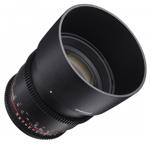 Samyang 85mm T1.5 VDSLR II lens for Sony FE