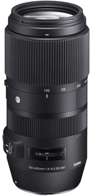 Sigma 100-400mm f5-6.3 DG OS HSM Contemporary lens for Canon EOS