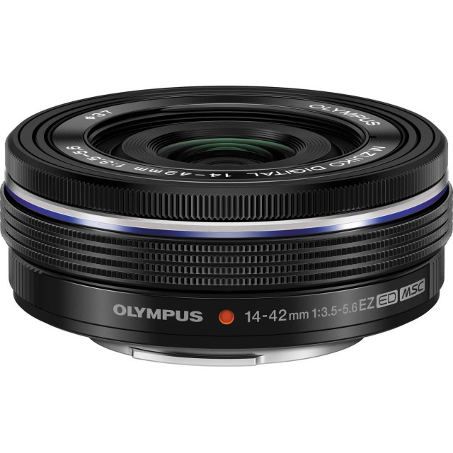 Olympus M.ZUIKO DIGITAL ED 14-42mm f3.5-5.6 II R lens, black