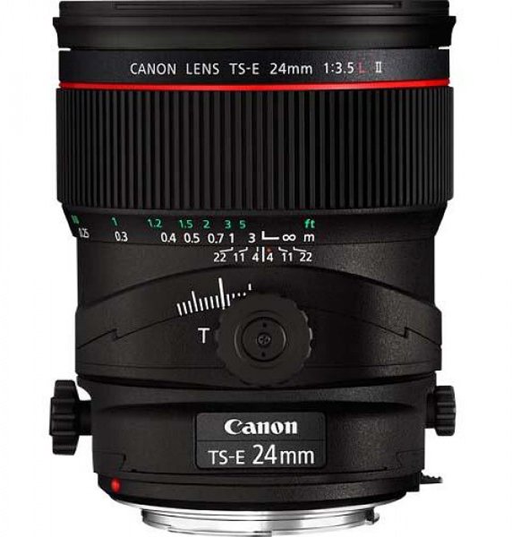 Canon TS-E 24mm f3.5L MkII lens