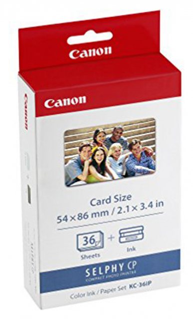 Canon KC-36IP Print Cartridge, Business Cards, 36 sheets