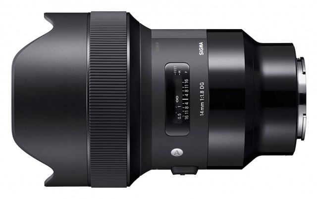 Sigma 14mm f1.8 DG HSM Art lens for Sony FE