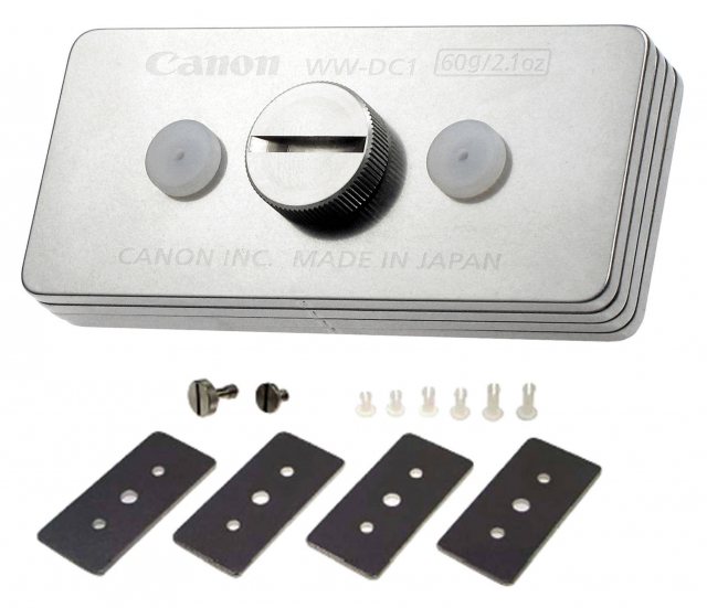 Canon Compensation Weights for WP Cases, WW-DC1