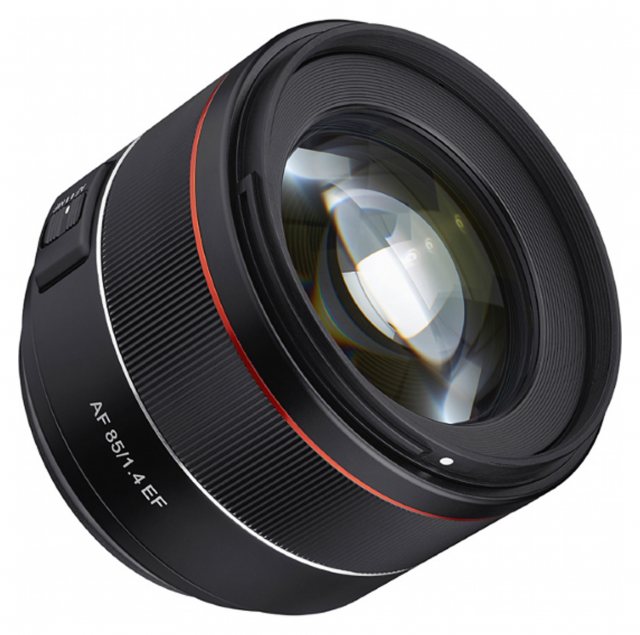 Samyang AF 85mm f1.4 lens for Canon EOS