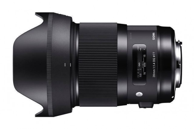 Sigma 28mm f1.4 DG HSM Art lens for Sony FE