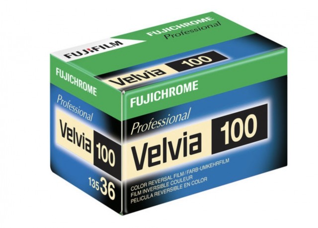 Fujichrome Velvia RVP 100 135-36