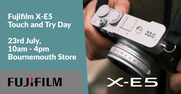Fujifilm X-Series X-E5 Touch and Try Day - Bournemouth, Wednesday 23rd July, 10am-4pm  