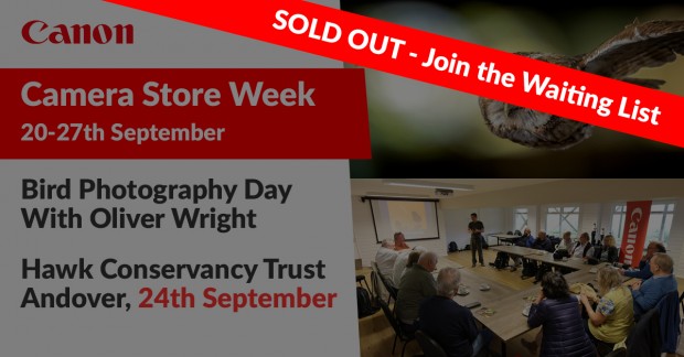 Canon Camera Store Week - Bird Photography with Oliver Wright