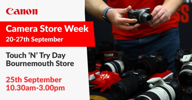 Canon Camera Store Week - Touch 'N' Try In-Store Day