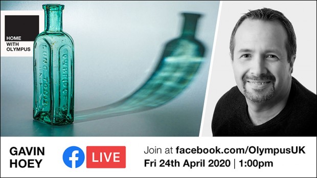 Olympus Facebook Live: Creative Glassware with Gavin Hoey