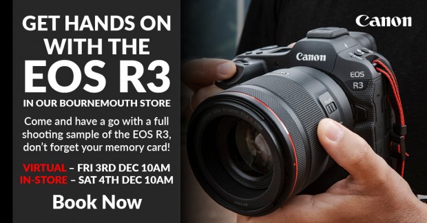 Canon R3 day! Come and try the latest mirrorless masterpiece from Canon