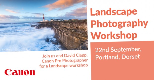 Landscape Workshop with David Clapp and Canon at Portland Bill