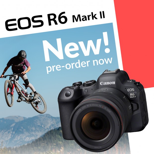 New! Canon EOS R6 mark II