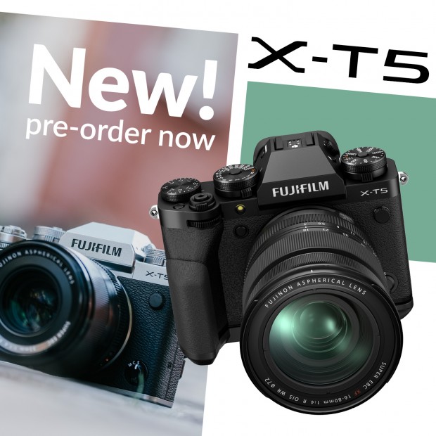 Fujifilm's new X-T5 camera features a 40MP sensor and a more