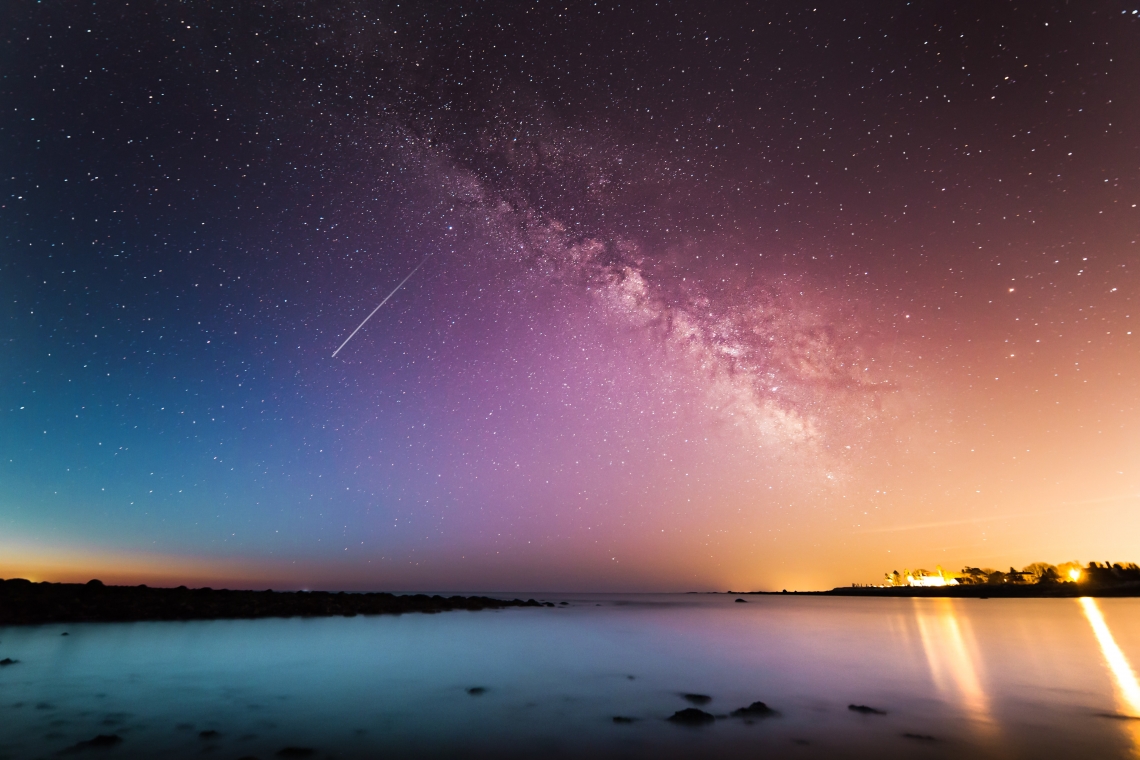 Milky way on a clear night