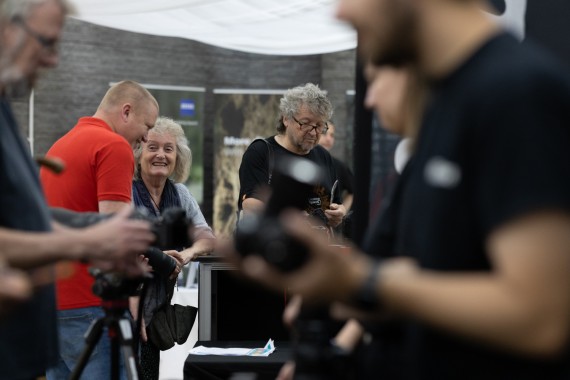 A buzzing crowd explores the latest cameras, lenses, and accessories from leading brands at Spring Shoot 2025 2