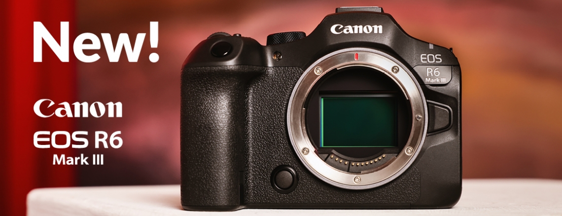 New! Canon EOS R6 Mark III