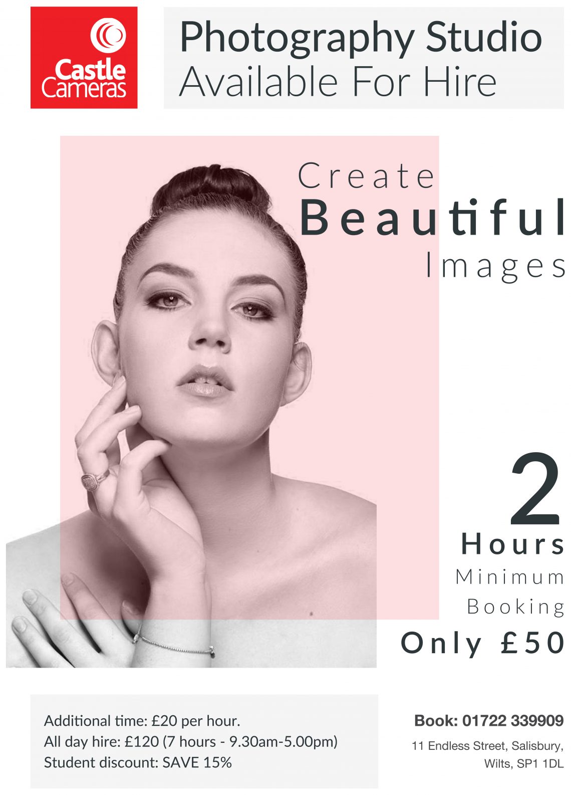 Photographic Studio For Hire - Castle Cameras Salisbury Photographic Studio For Hire - Castle Cameras Salisbury
