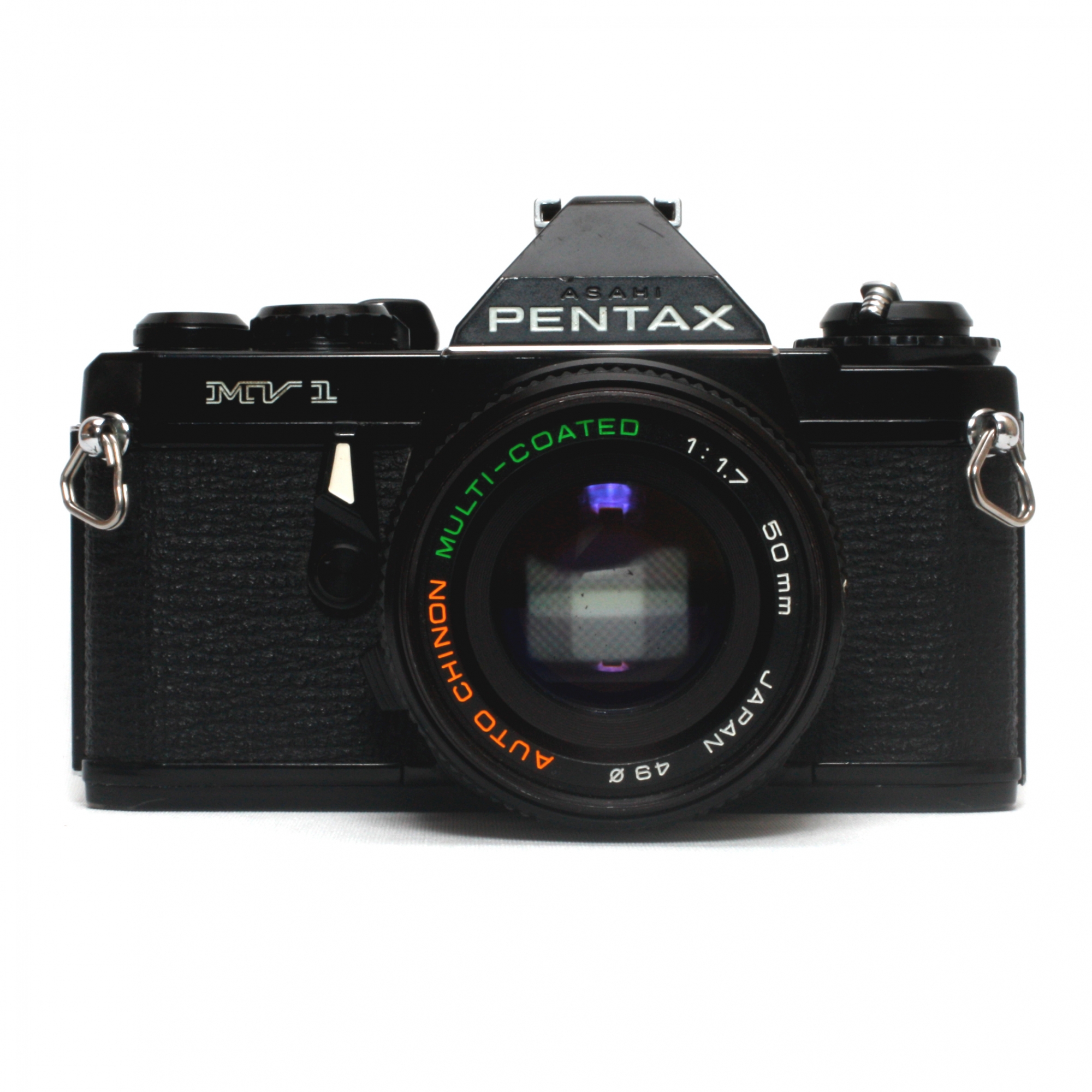Used Pentax MV1 with 50mm f1.7 (battery cover loose) £59 Castle Cameras