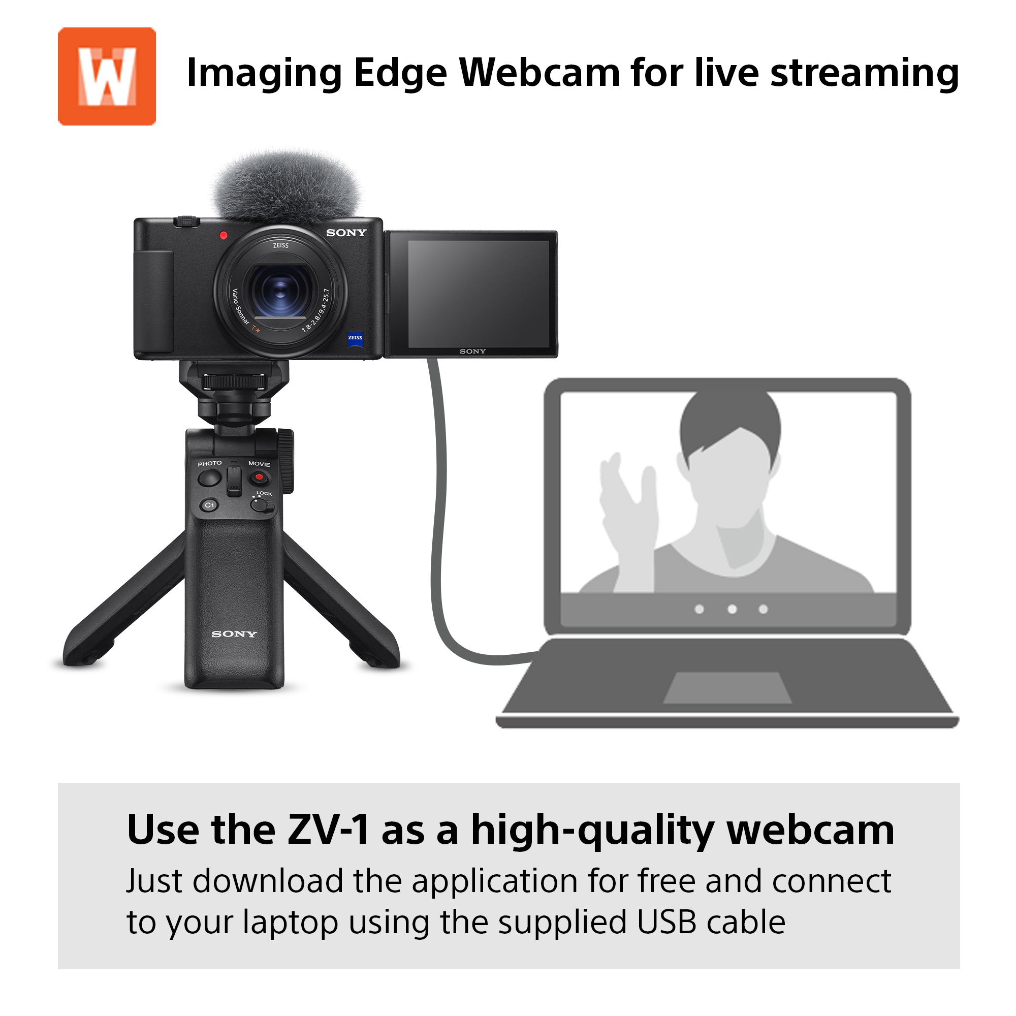 Sony Vlog ZV-1 Digital Camera