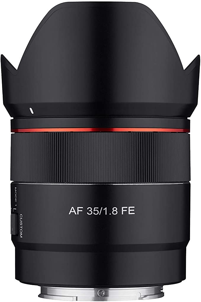 レンズ(単焦点) SAMYANG AF35mm F1.8 FE E-MOUNT Samyang AF 35mm f1.8 lens for Sony FE | £277.70 - Castle Cameras