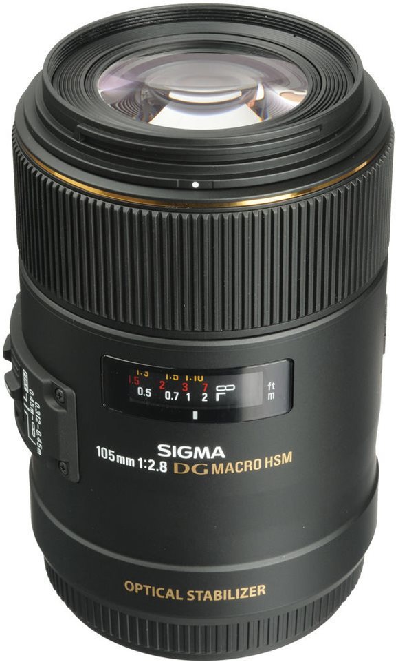 Sigma 105mm f2.8 Macro EX DG OS lens for Nikon Castle Cameras