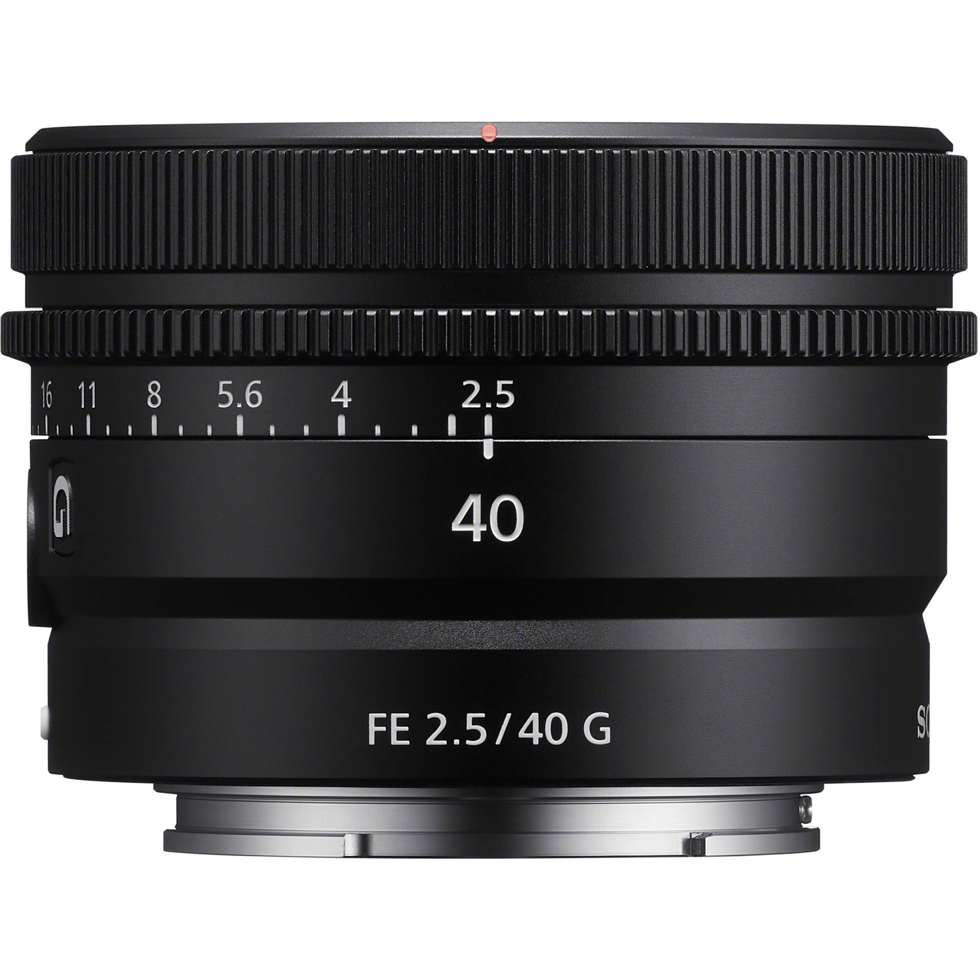 Sony FE 40mm f2.5 G lens | £629.00 - Castle Cameras