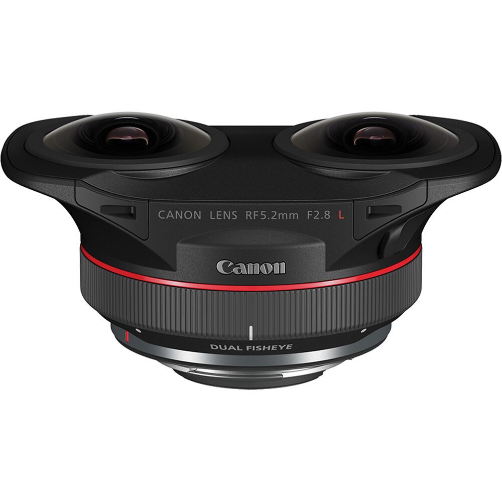 Canon RF 5.2mm f2.8L Dual fisheye Lens | £1999.00 - Castle Cameras