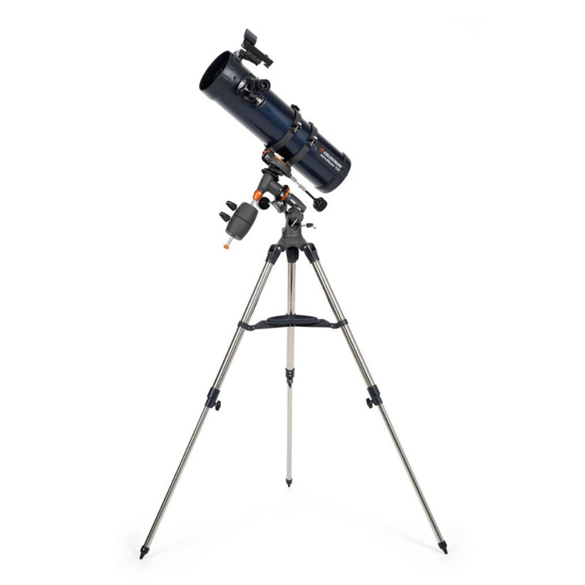 Celestron AstroMaster 130EQ Newtonian with Phone Adapter, Tmount and
