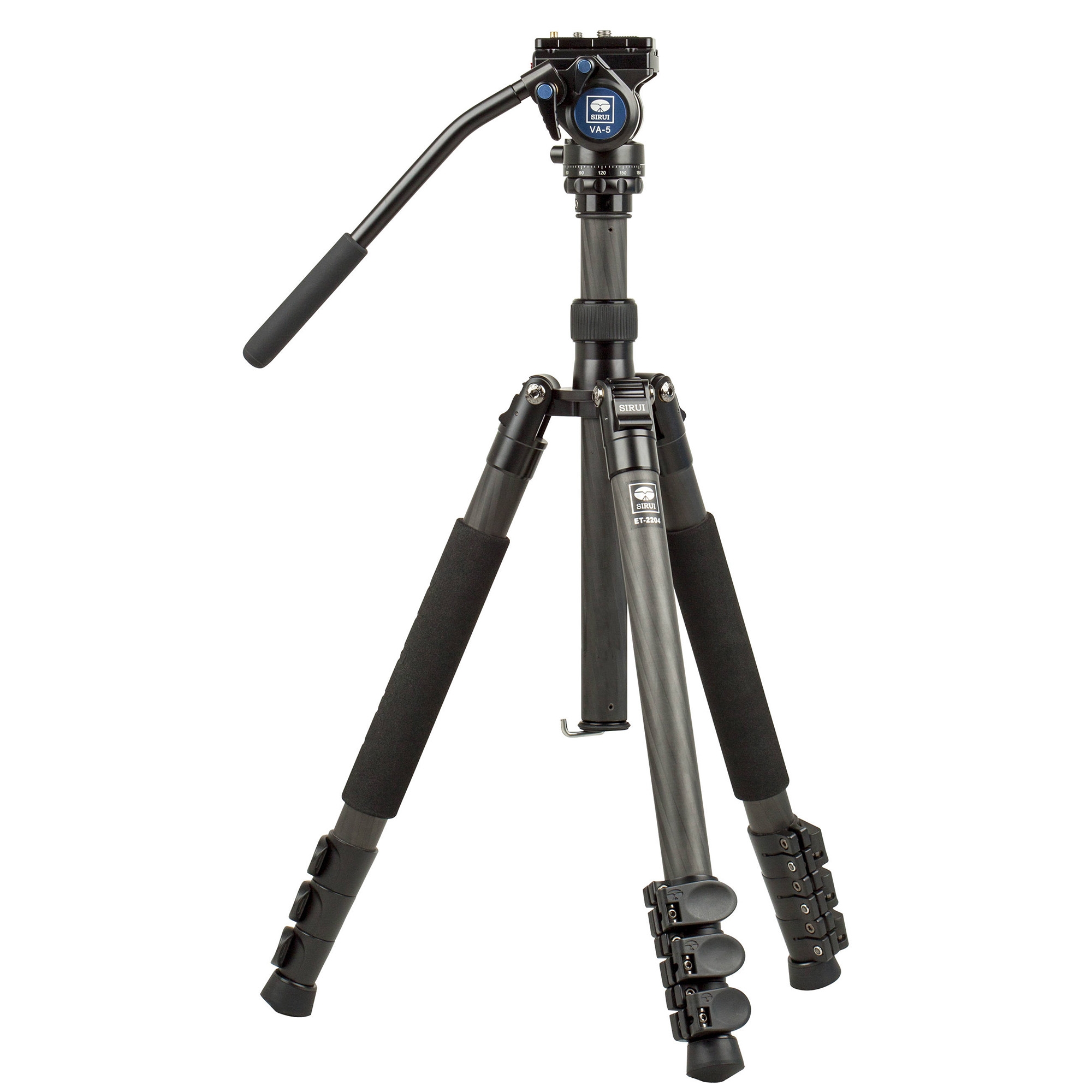 Sirui ET2204 Carbon Fibre Tripod with Video head VA5 Castle Cameras