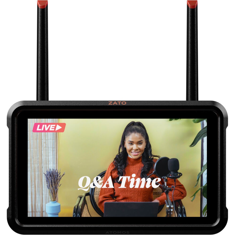 ATOMOS ZATO CONNECT (未使用)￼ Atomos Zato Connect Livestream Monitor | £249.00 - Castle Cameras