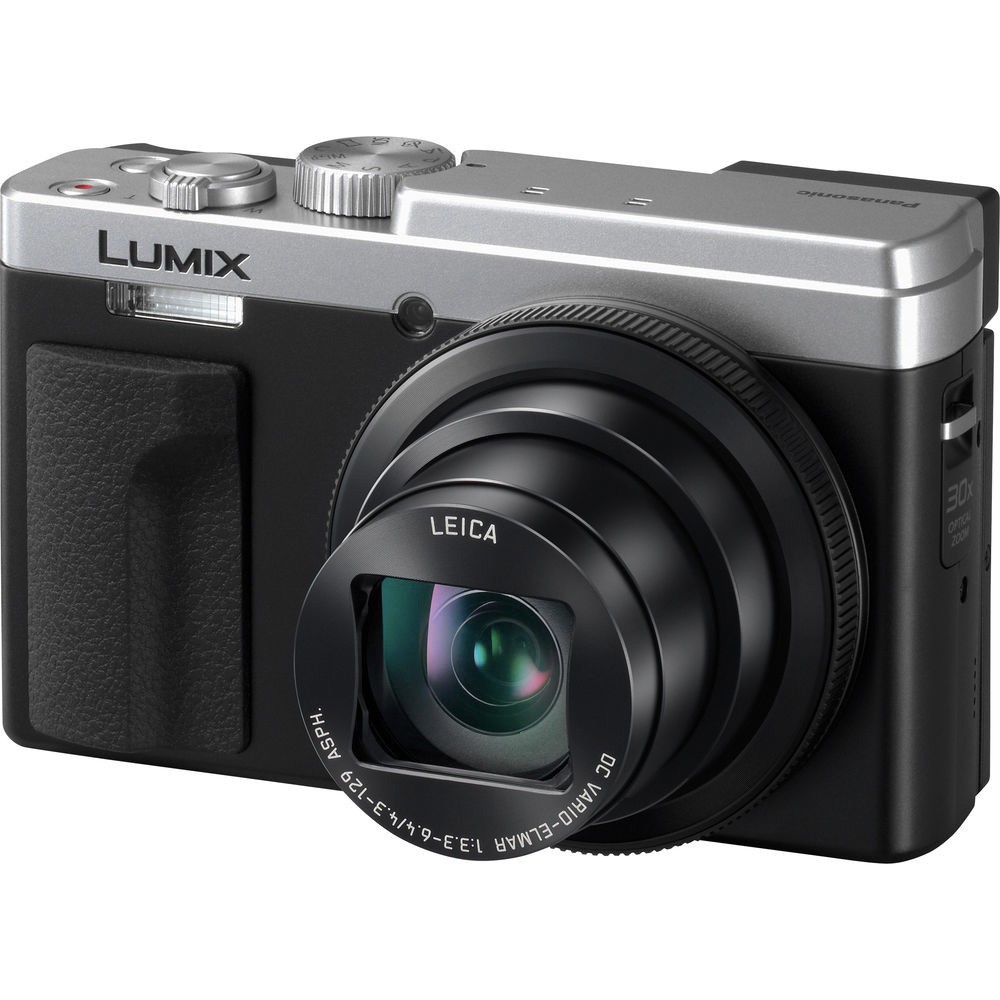 Panasonic Lumix DCTZ95D Digital Camera, Silver Castle Cameras