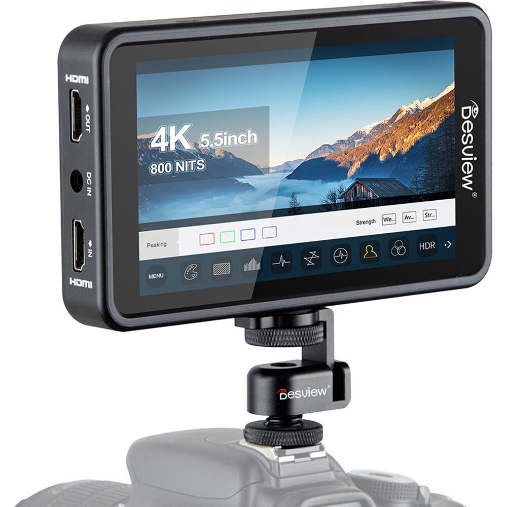 Desview R5ii 5.5 Inch On-Camera Touch-Screen Monitor - Castle Cameras