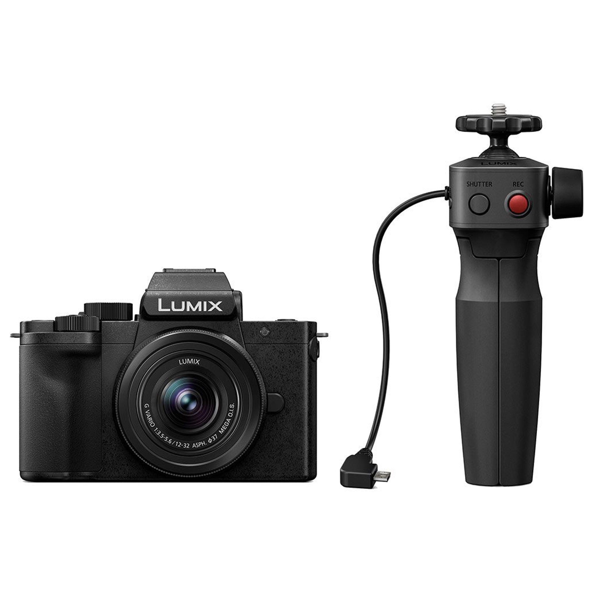Panasonic LUMIX G100D ボディ Panasonic DC-G100D Mirrorless Camera with 12-32mm Lens and Grip