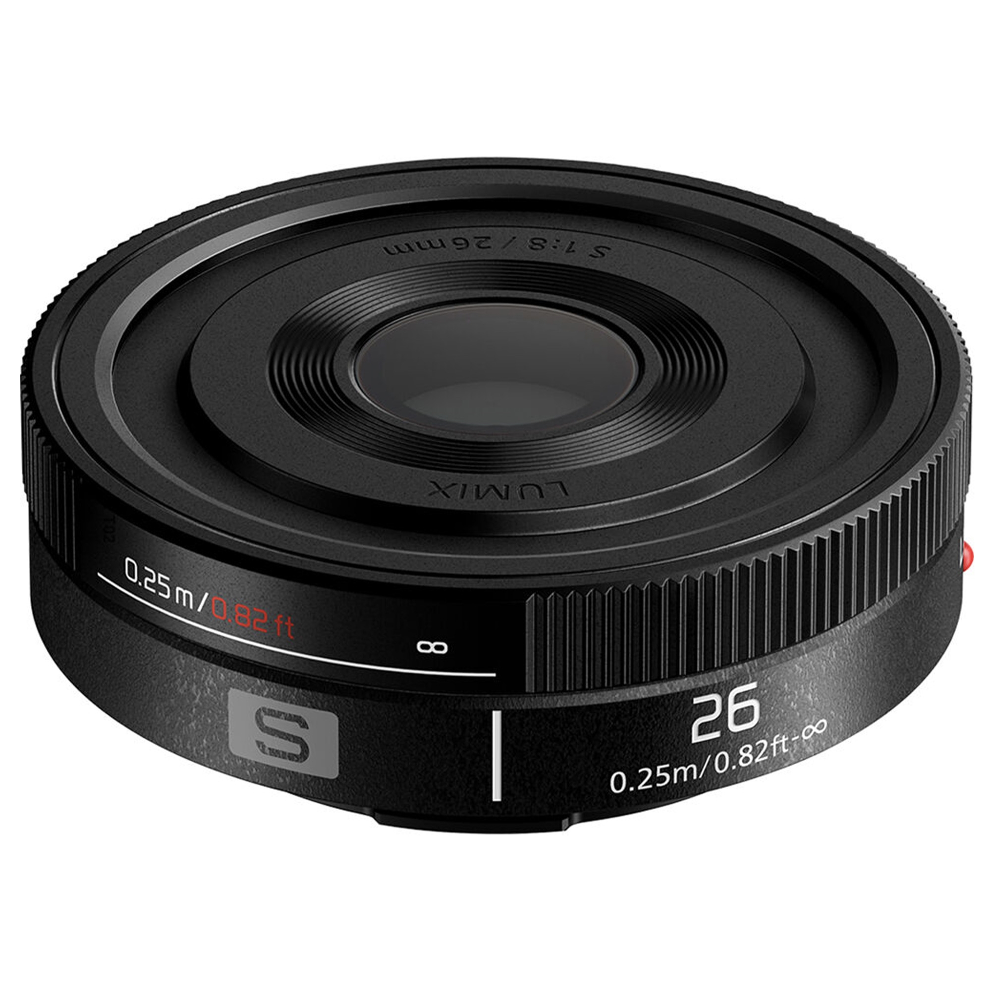 Panasonic 26mm f8 L-Mount Pancake lens | £149.00 - Castle Cameras
