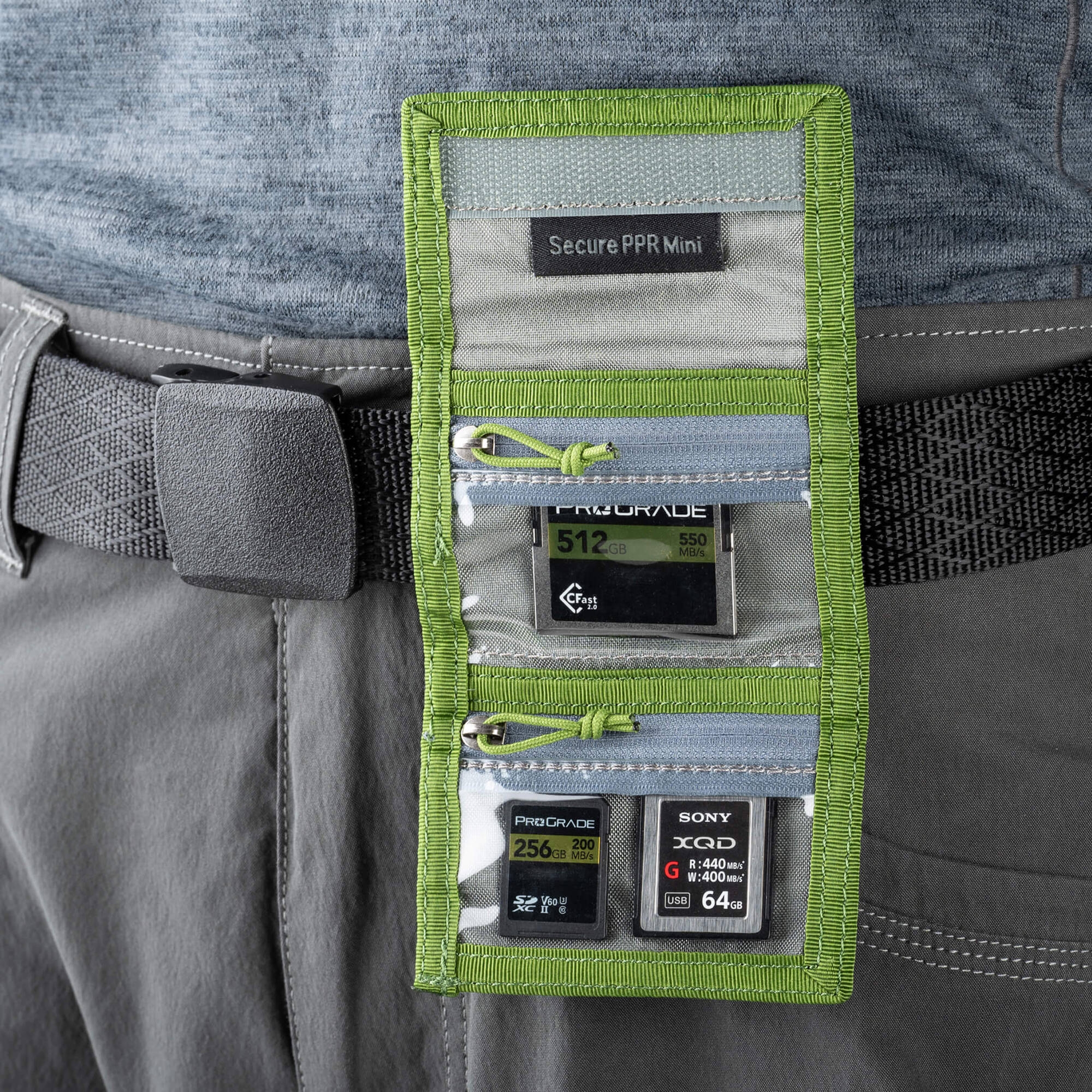 Think Tank Mini Think Tank Secure Pocket Rocket Mini V2.0 highland green - Castle Cameras