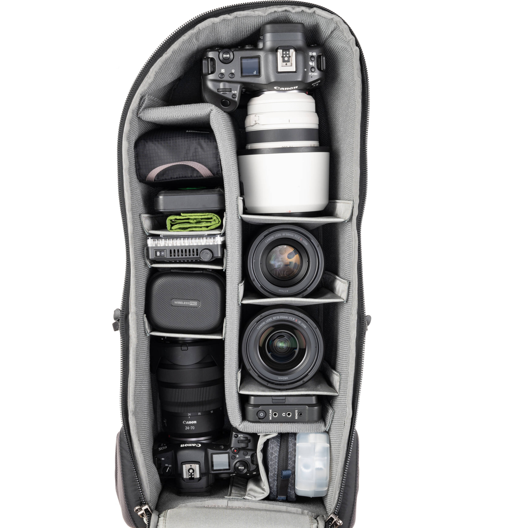 Think Tank First Light Camera Backpack Think Tank BackLight Long Lens Backpack | £286.00 - Castle Cameras